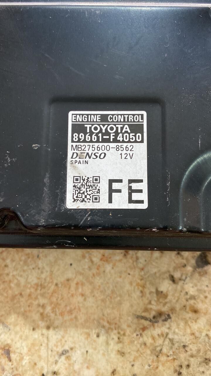 TOYOTA C-HR 1.8 Hybrid 2018 2020 RHD Engine ECU Control Unit 89661F4050