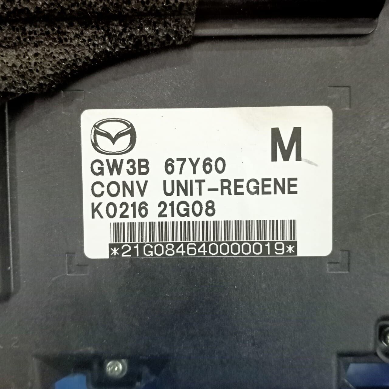 Mazda 6 2021 + Converter DCDC GW3B67Y60