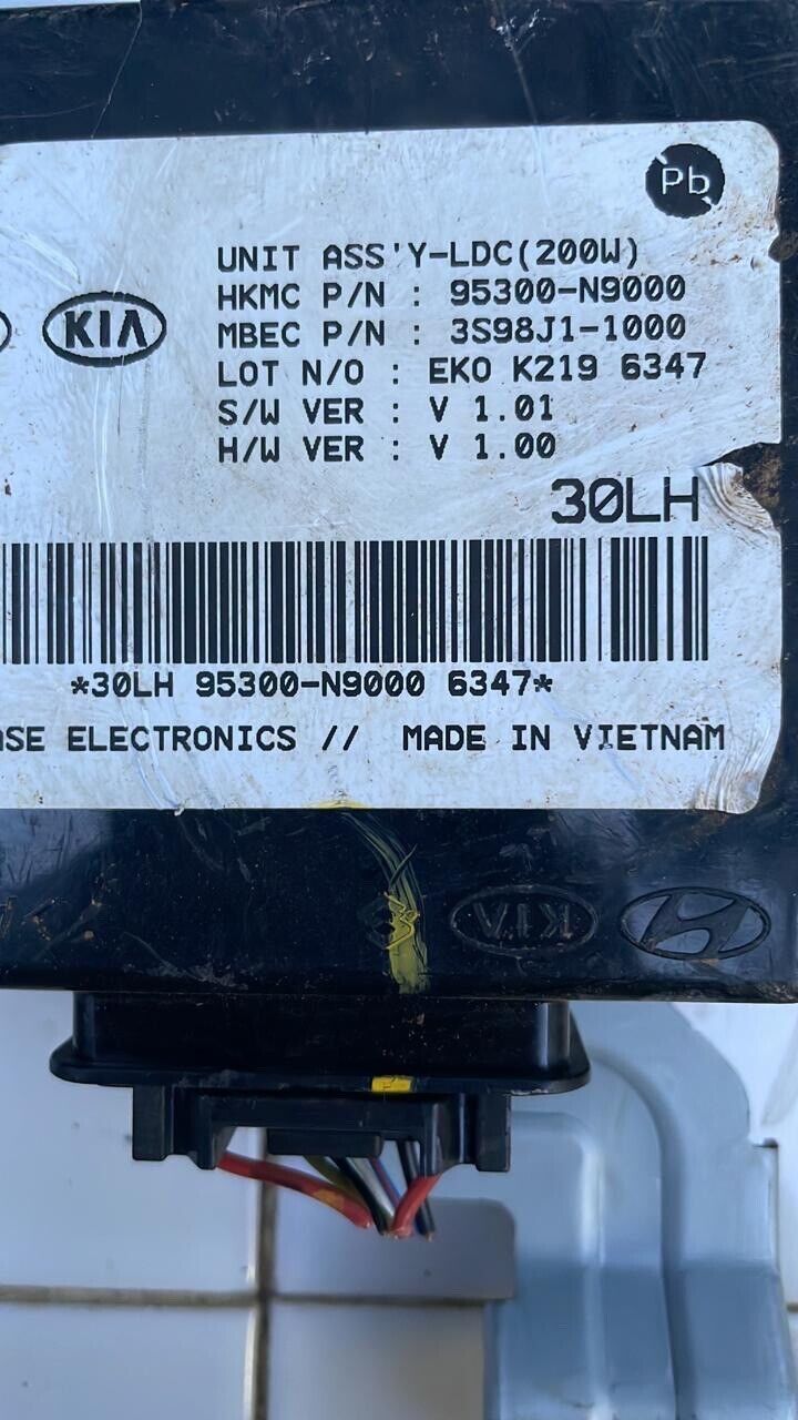 Hyundai Tucson 2021 2023 OEM LDC 200 W control assembly 95300N9000