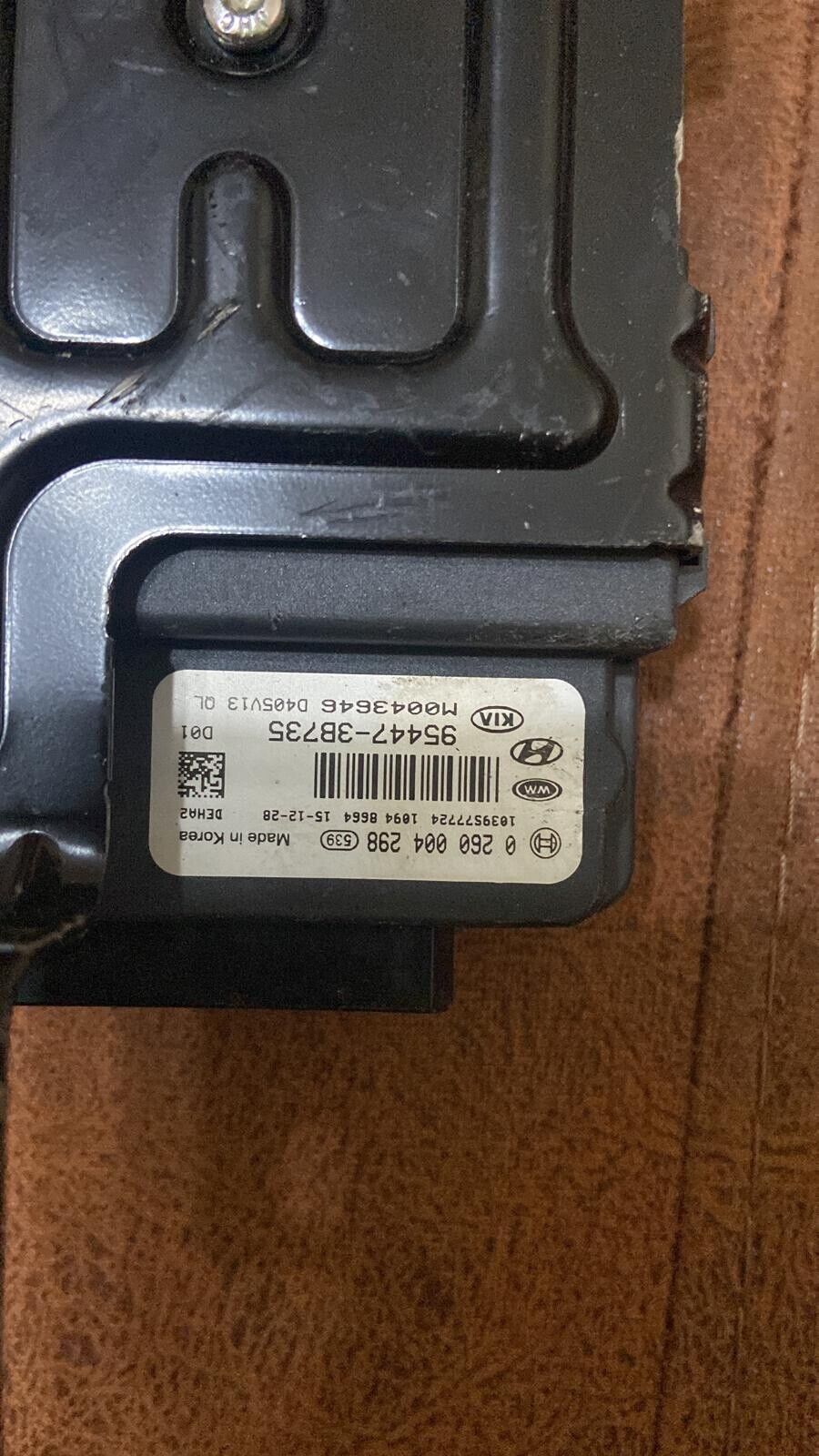Kia Sportage 2016 1.6T Two ECU CONTROL Panel UNITS 9544738735 Left And Right