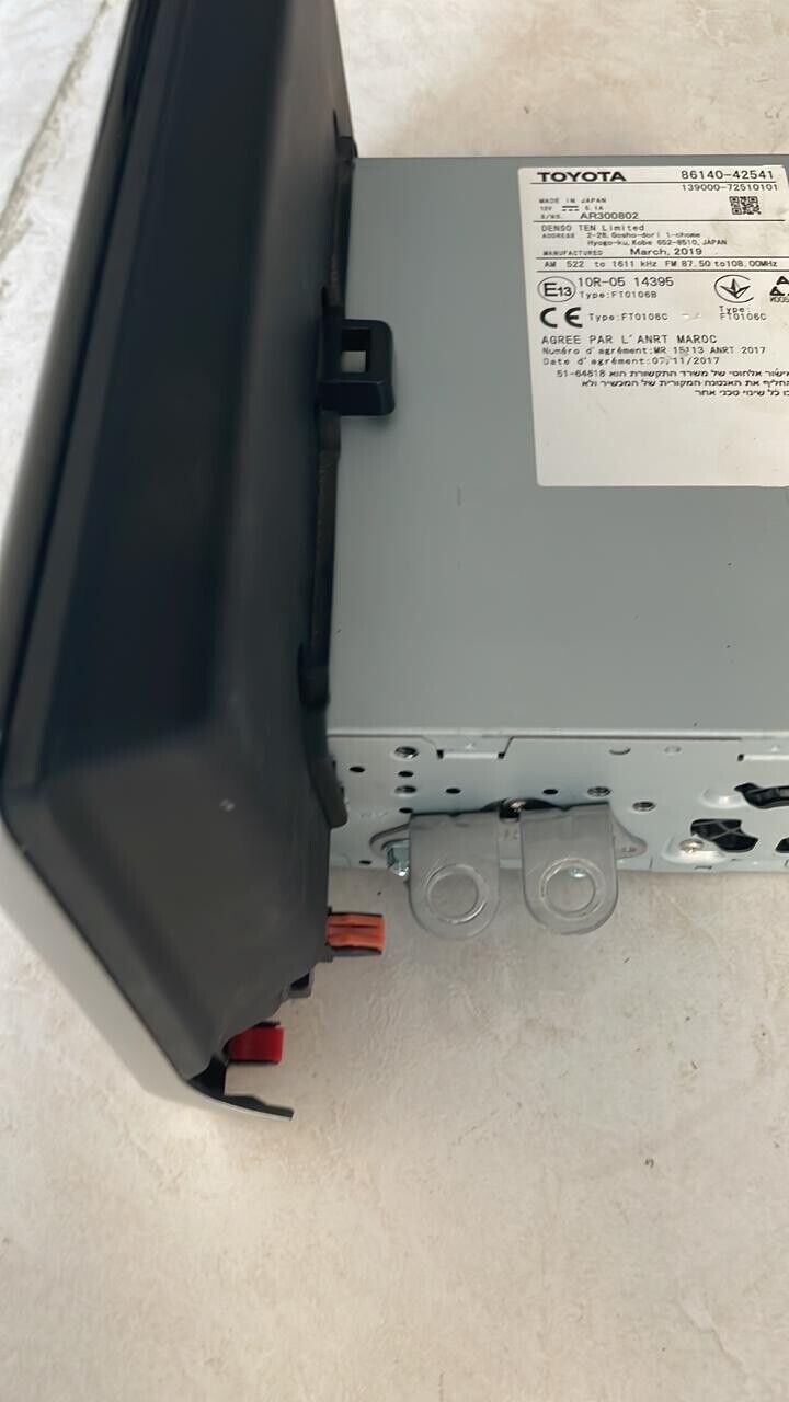 Toyota RAV4 2019 OEM Radio head unit touch screen