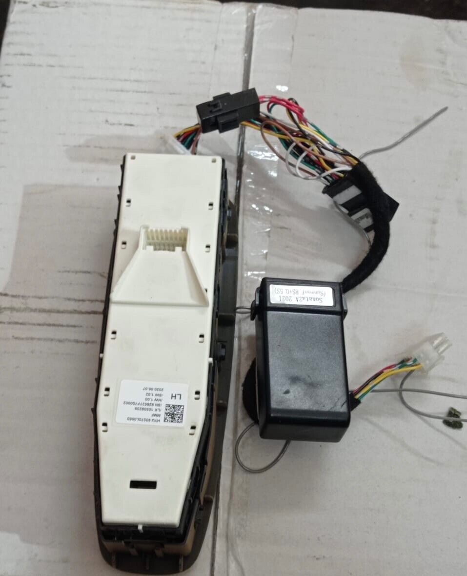hyundai sonata 2021 2022 2023 window center switch control