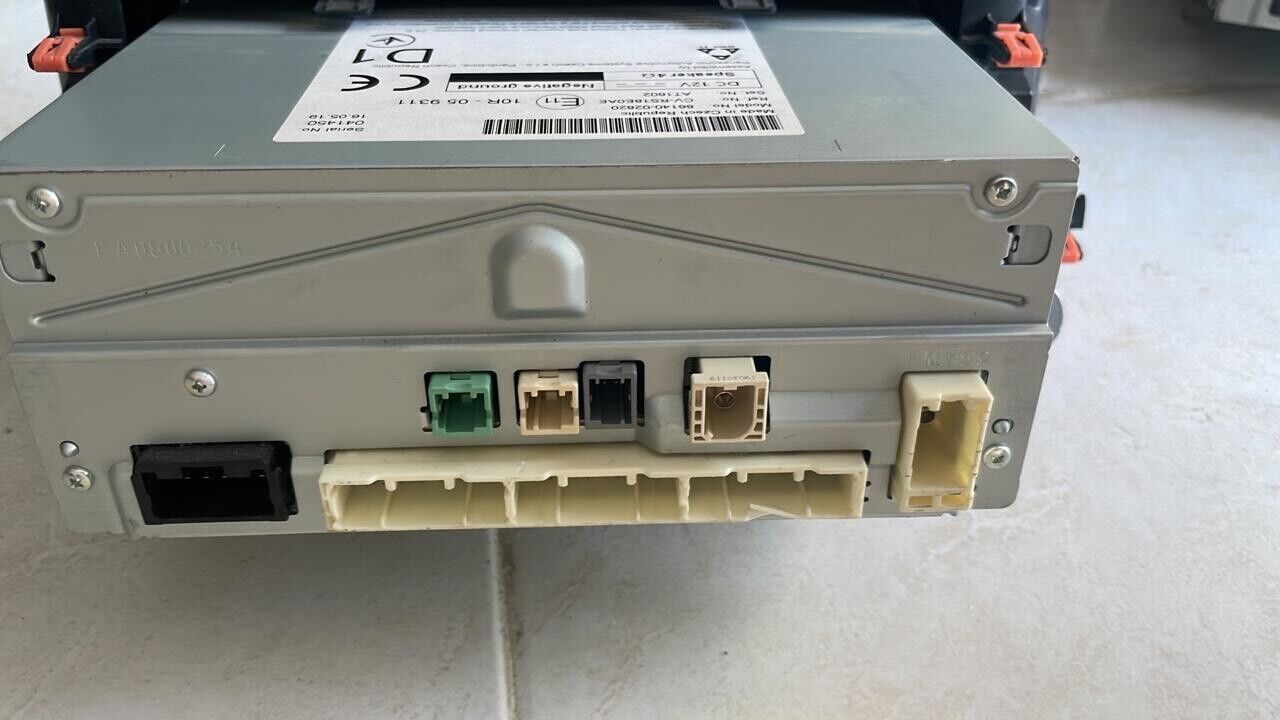 Toyota Corolla 2019 2021 OEM Radio Head unit touch screen