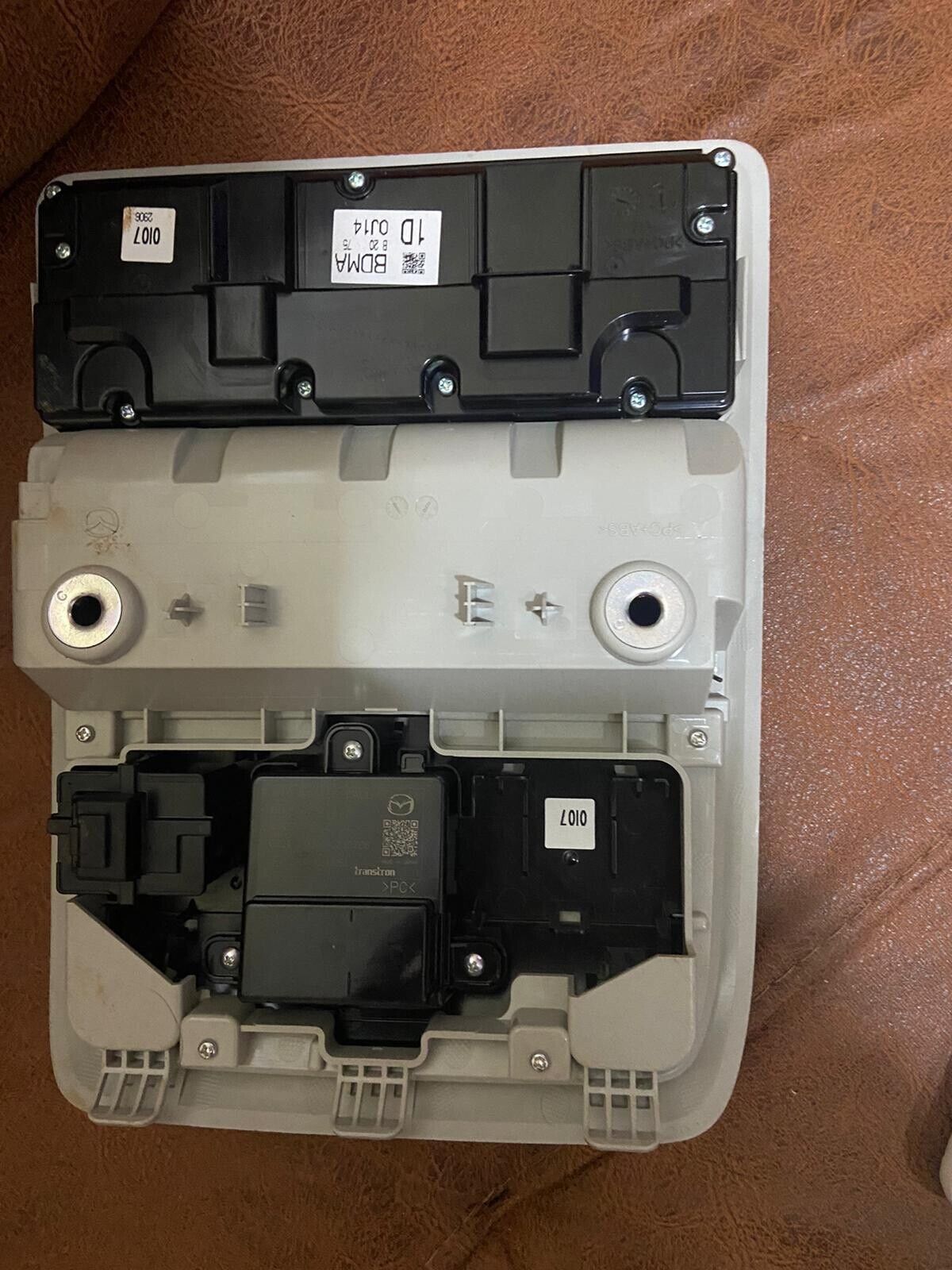 Mazda 3 2019 2020 2021 overhead console box eyeglasses holder and separate...