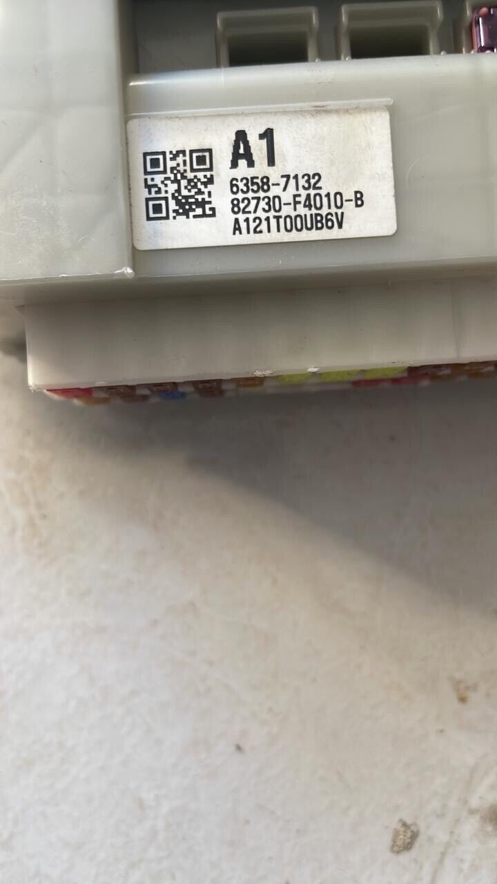 Toyota C-HR 2019 Multiplex Body Control Comfort Module Unit ECU MPX 89221F4130