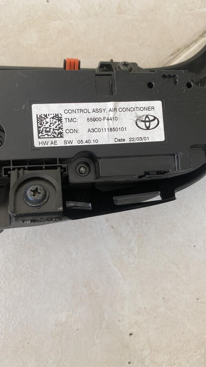 Toyota CHR 2020 2022 OEM Heating AC center switch control 55000F4410
