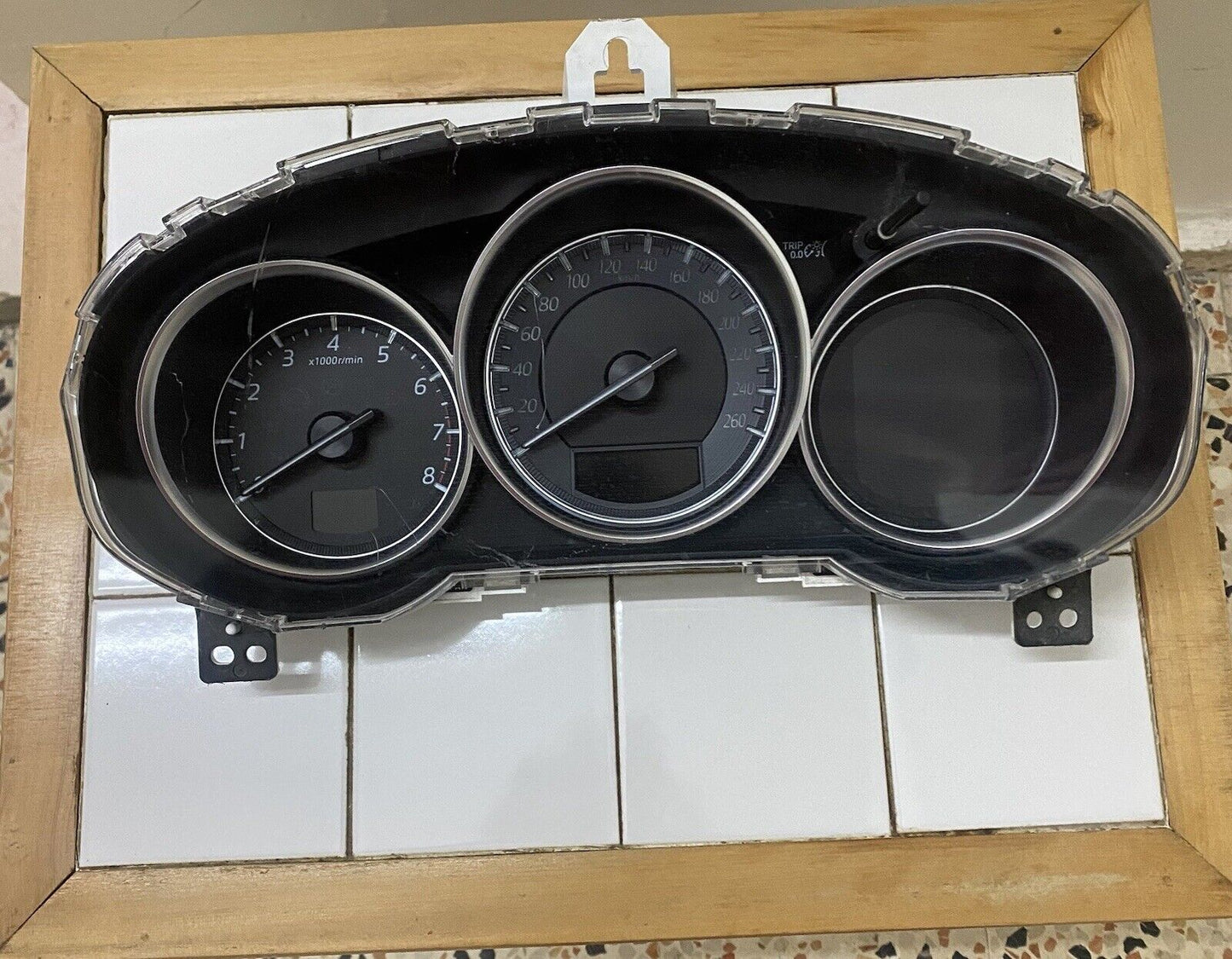 Mazda 6 2017 2019 instrument speedometer Kilometers G46L55430 C9KA6J C