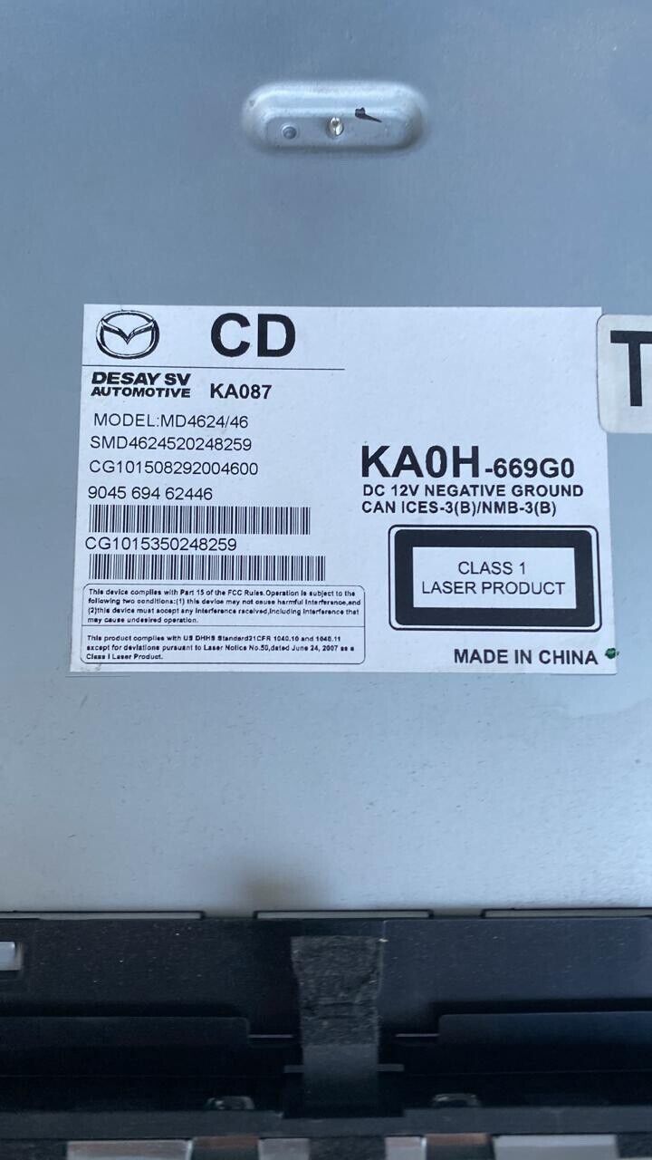 mazda cx5 2013 2017 OEM head unit Radio touch screen GMD7669C0D