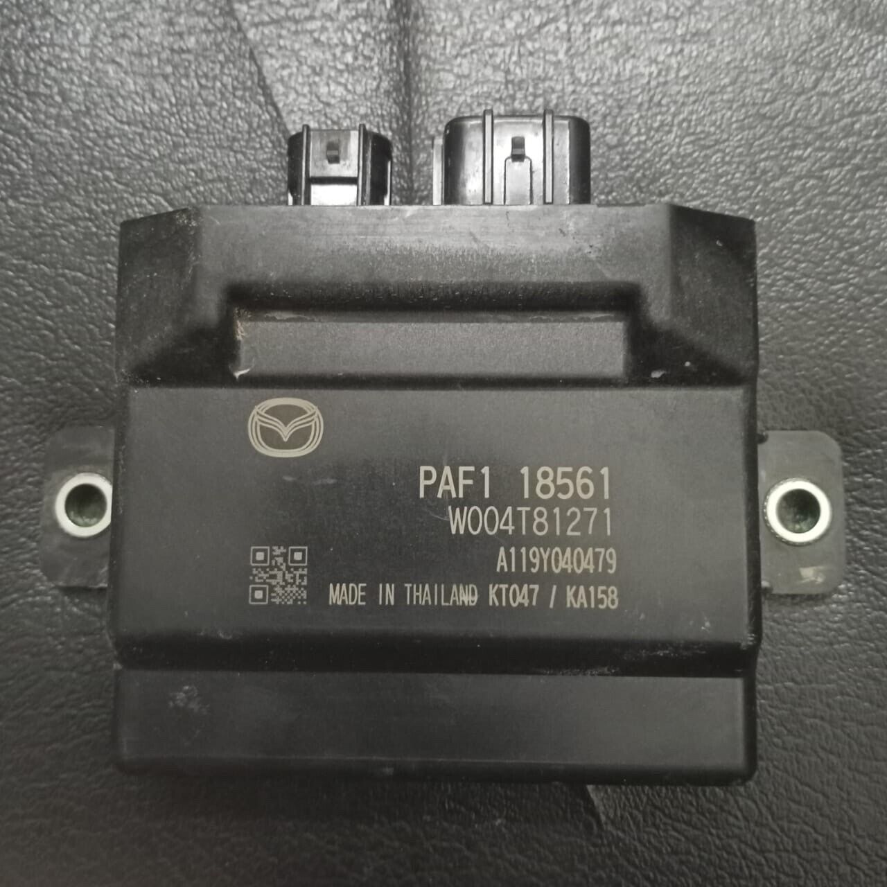 Mazda CX30 2020 fuel pump ECU PAF118561