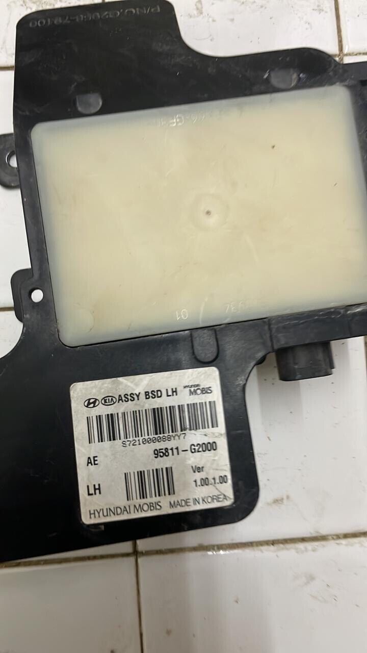 Hyundai Ioniq 2018 Rear Left Radar Spot Assist Sensor 95811G2000