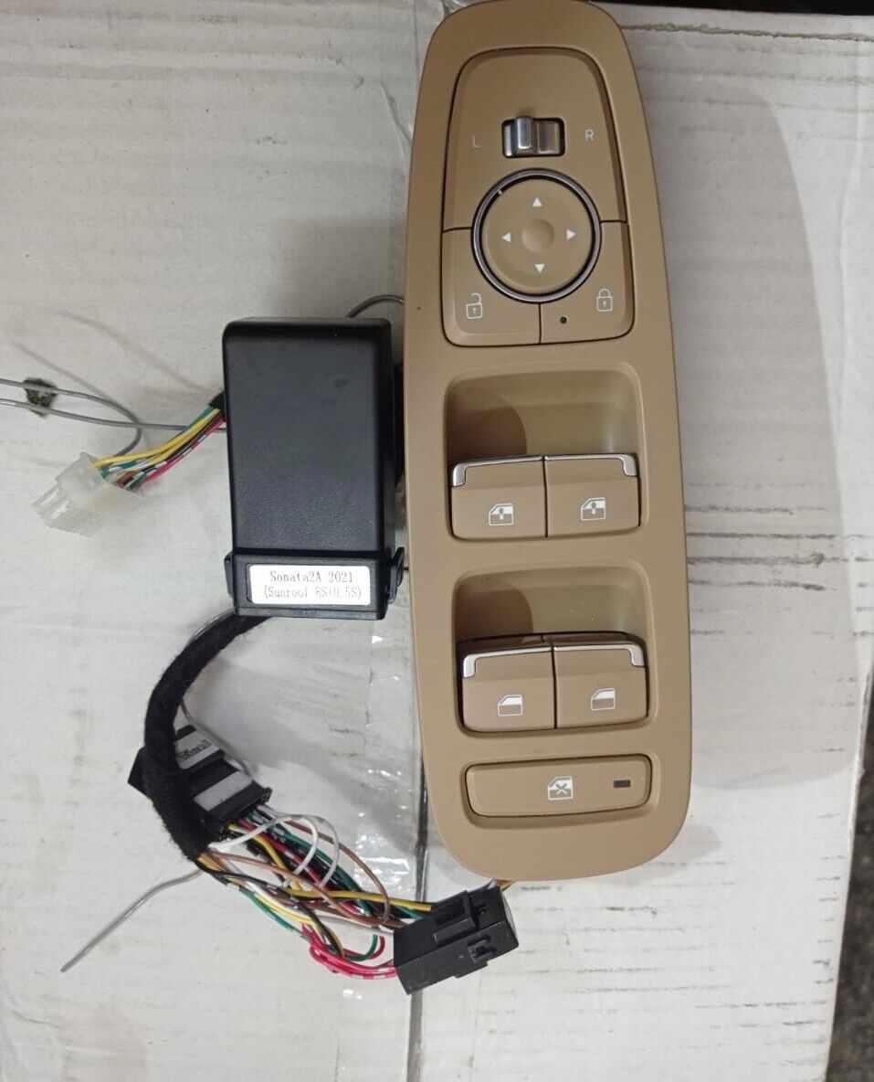 hyundai sonata 2021 2022 2023 window center switch control