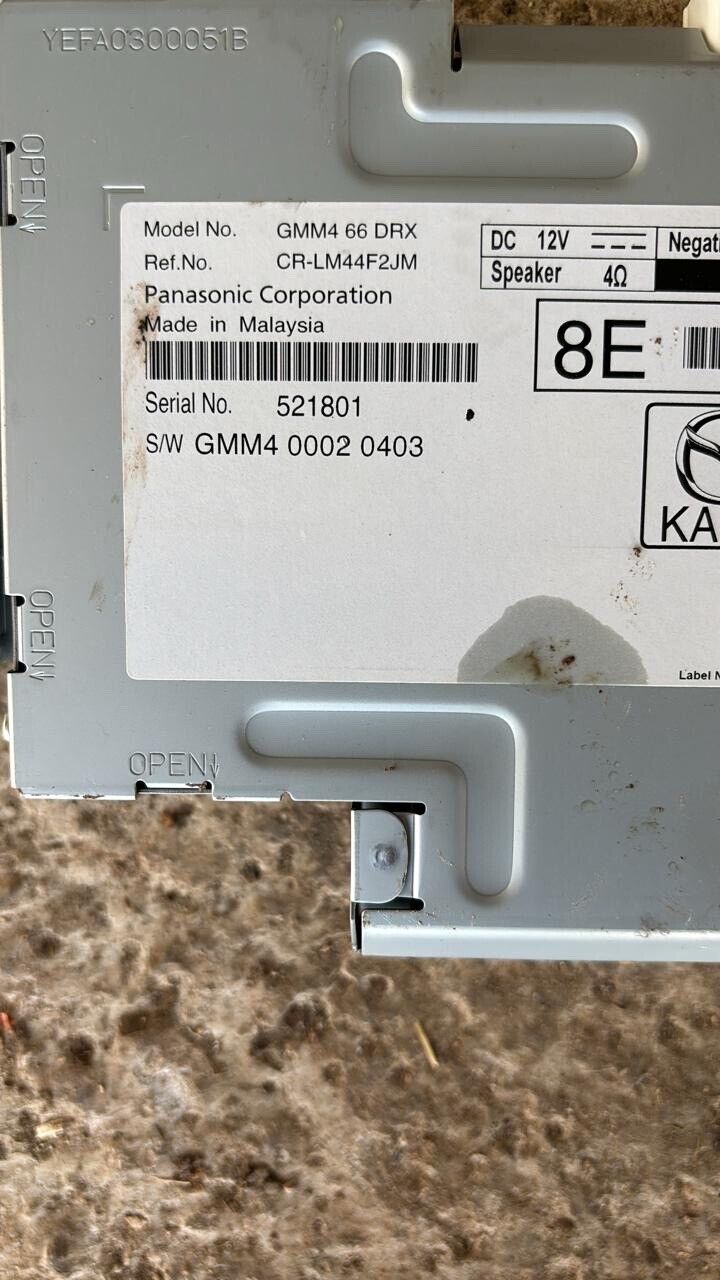 MAZDA 6 2014 2018 Tuner Auto Visual ECU GMM466DRX GMM 466 DRX