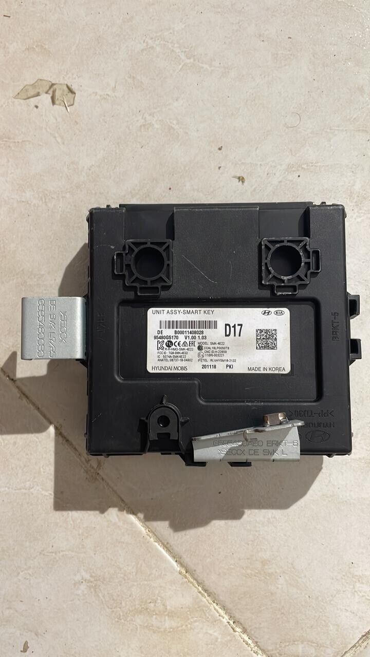 Kia Niro 2019 2021 OEM smart key unit 95480G5170 D17