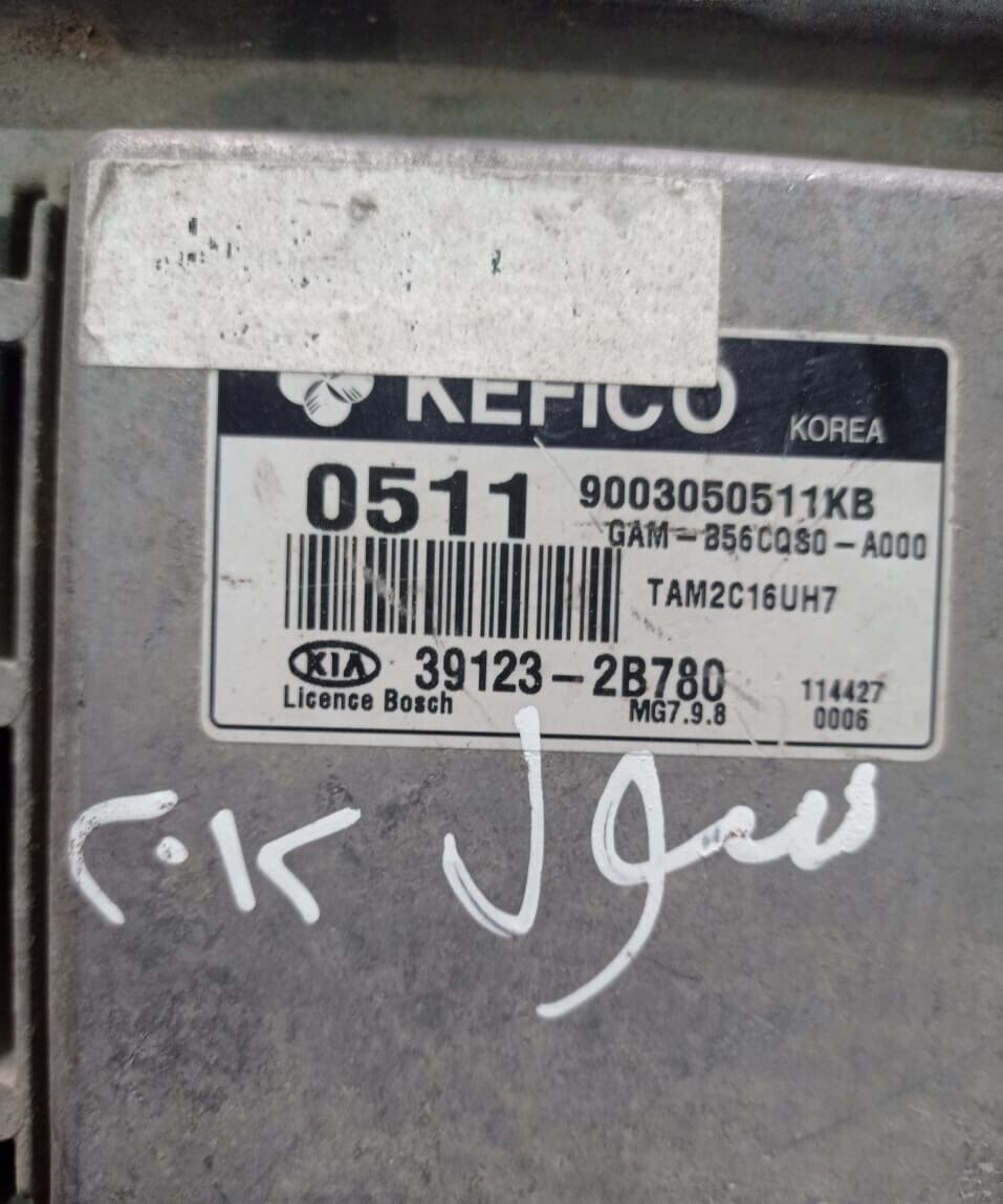 hyundai SOL engine module ECU 391232B780 391232B780