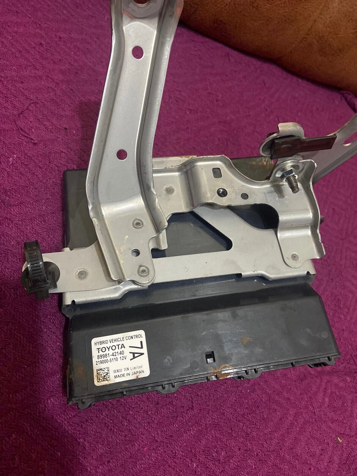 2019 TOYOTA RAV 4 HYBRID VEHICLE CONTROL MODULE 8998142140 89981-42140