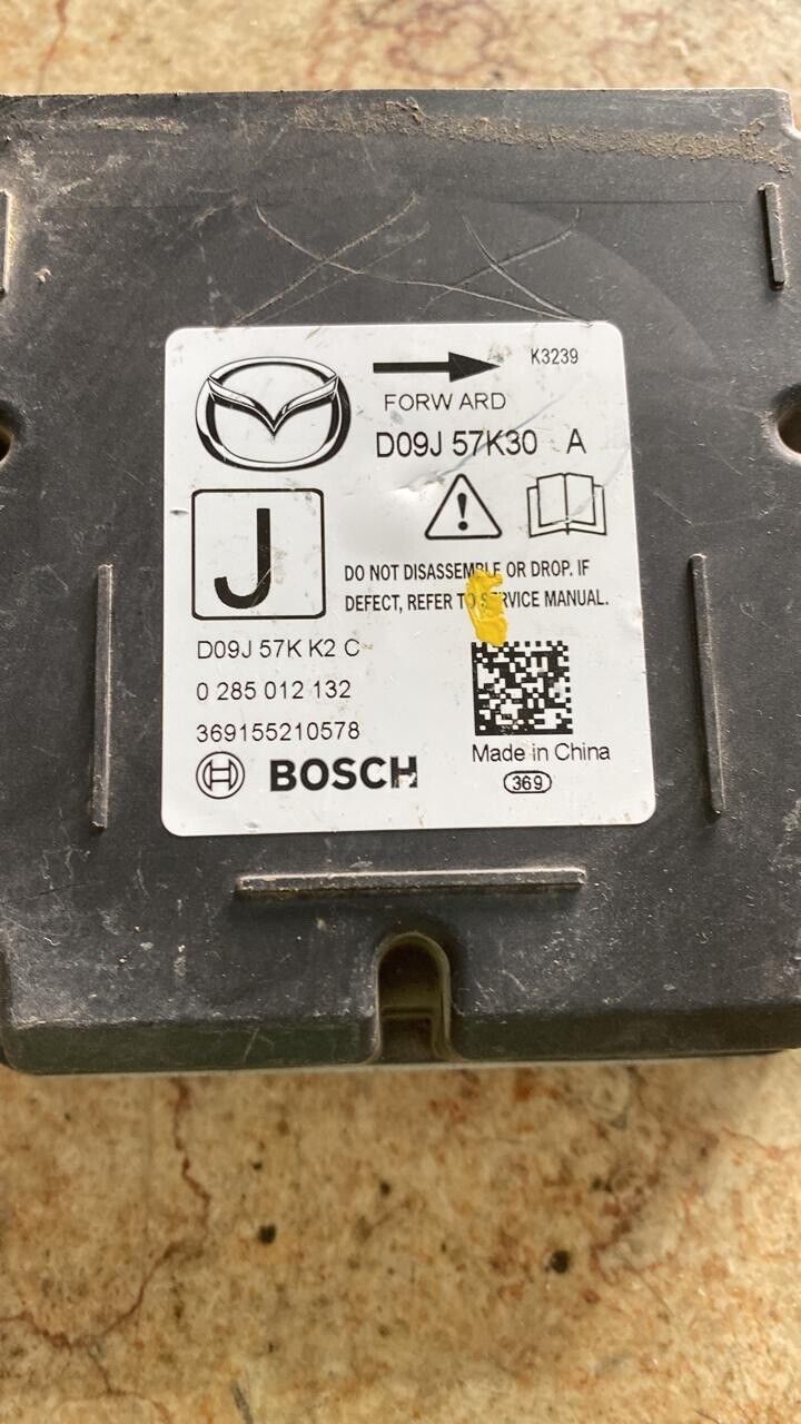 Mazda CX3 2 2014 19 Control Unit OEM Saftey unit D09J57K30 J