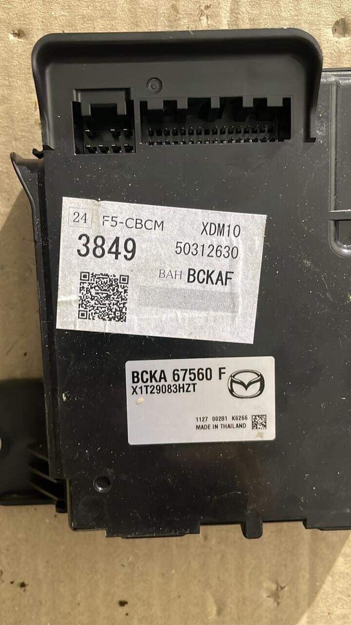 Mazda CX30 2020 2023 OEM BCM body control unit CBCM BCKA67560F