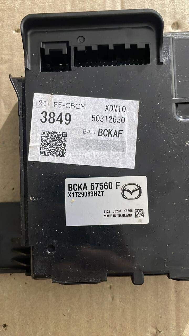 Mazda CX30 2020 2023 OEM BCM body control unit CBCM BCKA67560F