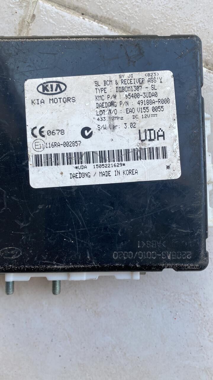 kia sportage 2014 2017 BCM body control unit 954003UDA0
