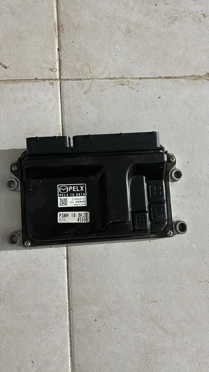 Mazda 3 CX5 2014 2019 engine computer module ECU PELX18881A PELX18881