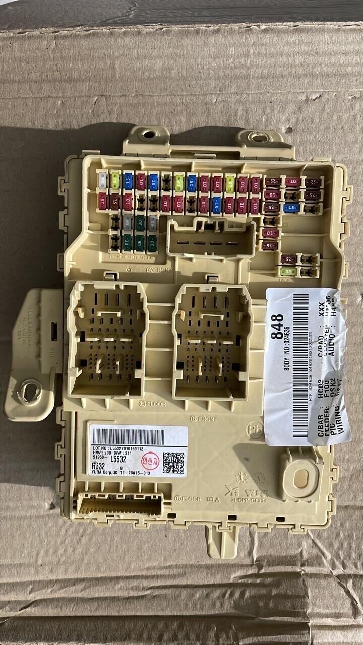 hyundai sonata Hybrid 2021 2022 fuse box 91950L5532