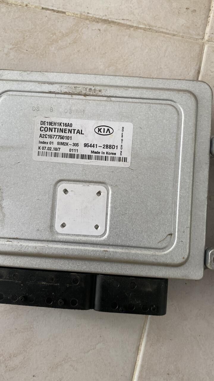 Kia Niro 2018 2020 OEM ECU gear control unit 954412BBD1 391B503DF8