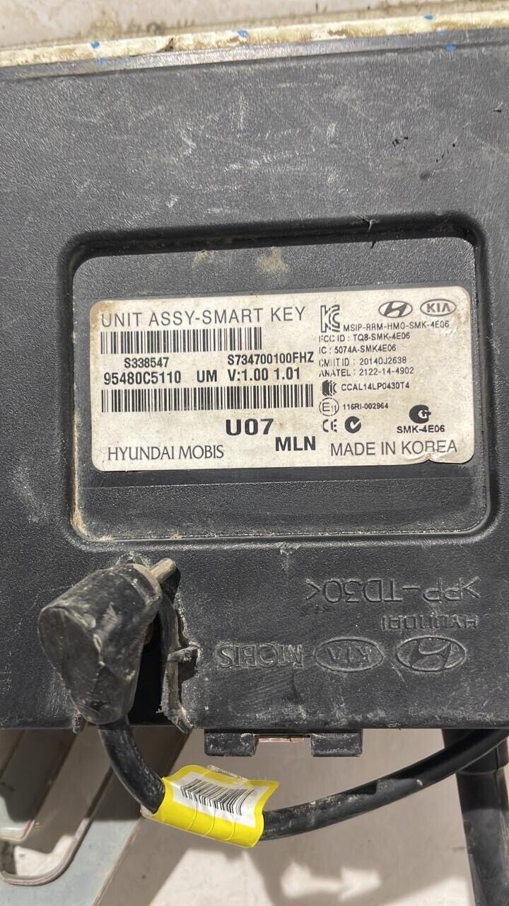 kia sorento 2015 2020 OEM smart key Assy unit 95480C5110