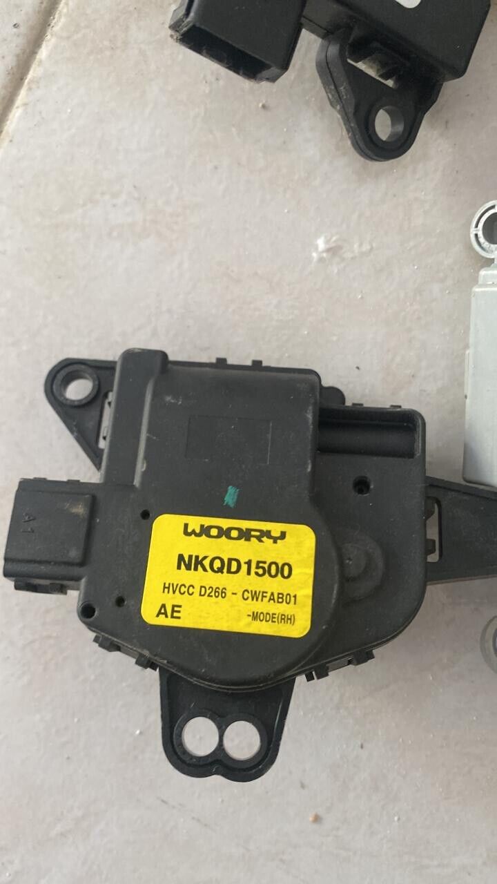 Hyundai ioniq 2017 2019 OEM AC A/C AIR CONDITIONER HEATER ACTUATOR MOTORS SET