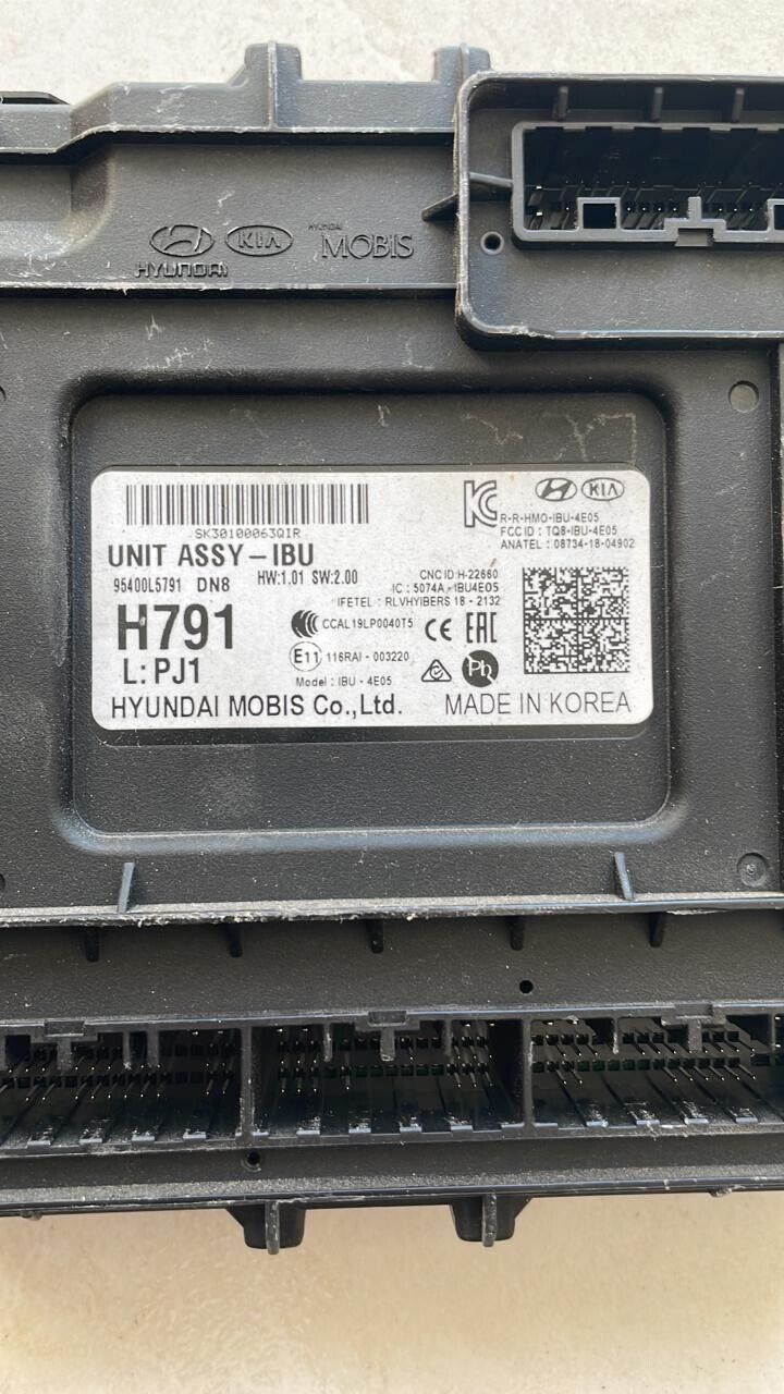 Hyundai Sonata 2021 2023 OEM IBU Body control unit 95400L5791 H791