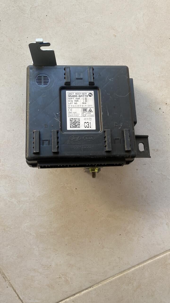 Kia Picanto 2017 2020 OEM BCM body control unit 95400G6310 G31