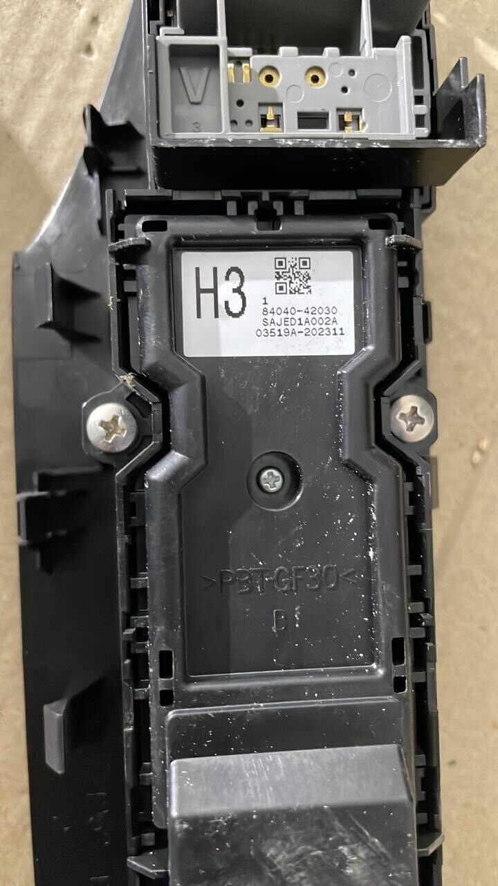 Toyota Rav4 2018 2022 OEM center window switch control 8404042030