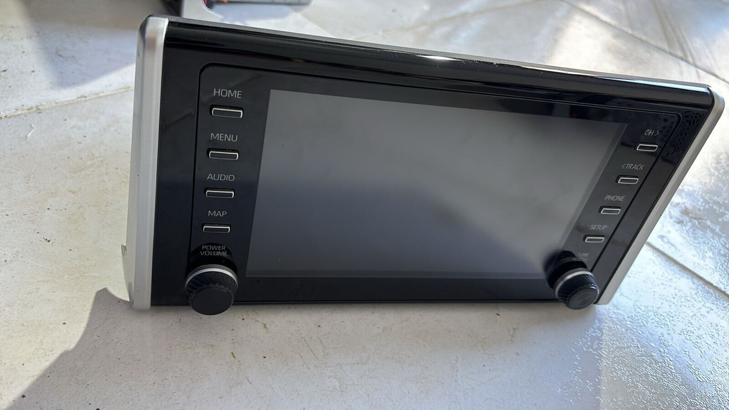 Toyota RAV4 2018 2019 OEM Radio Head unit touch screen 8614042540