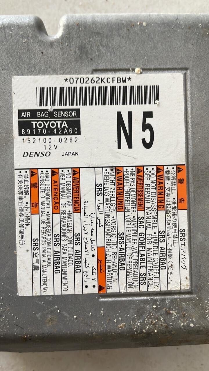 Toyota RAV4 2019 2022 OEM Sensor Control Unit 8917042A60 N5