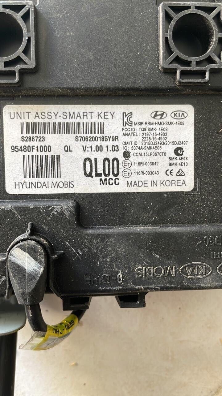 Kia Sportage 2018 OEM smart key unit ASSY 95480F1000 QL00