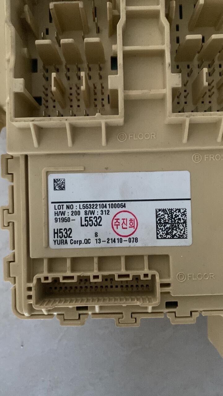 hyundai sonata Hybrid 2021 2022 fuse box 91950L5532