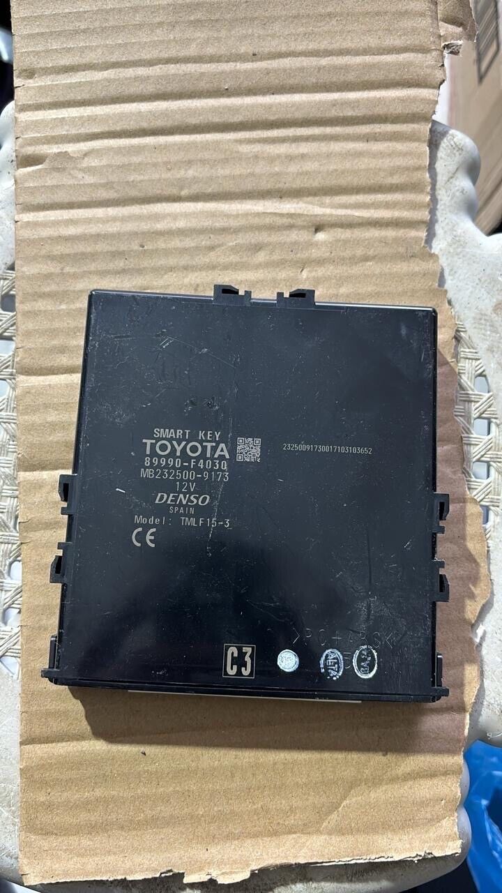 toyota CHR 2017 2022 OEM keyless Smart Control OEM 89990F4030