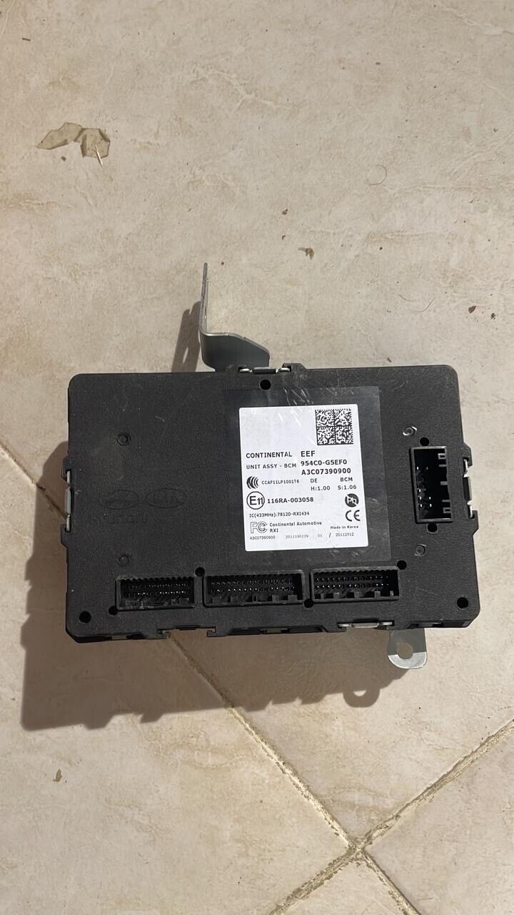 KIA NIRO 2019 2022 OEM BCM body control unit 954C0G5EF0 954B0G5550