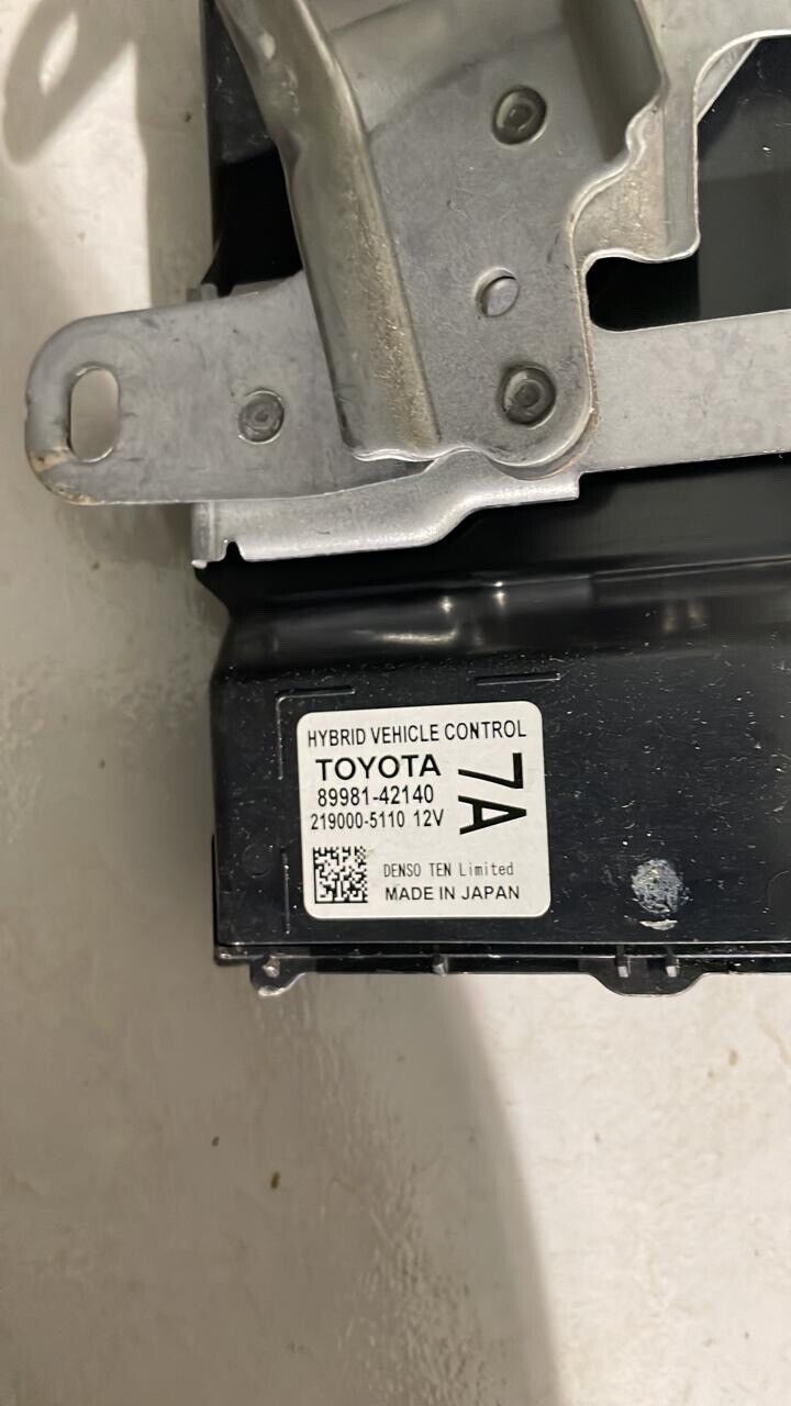 TOYOTA RAV4 2019 2022 OEM HYBRID ECU CONTROL Unit  8998142140 7A