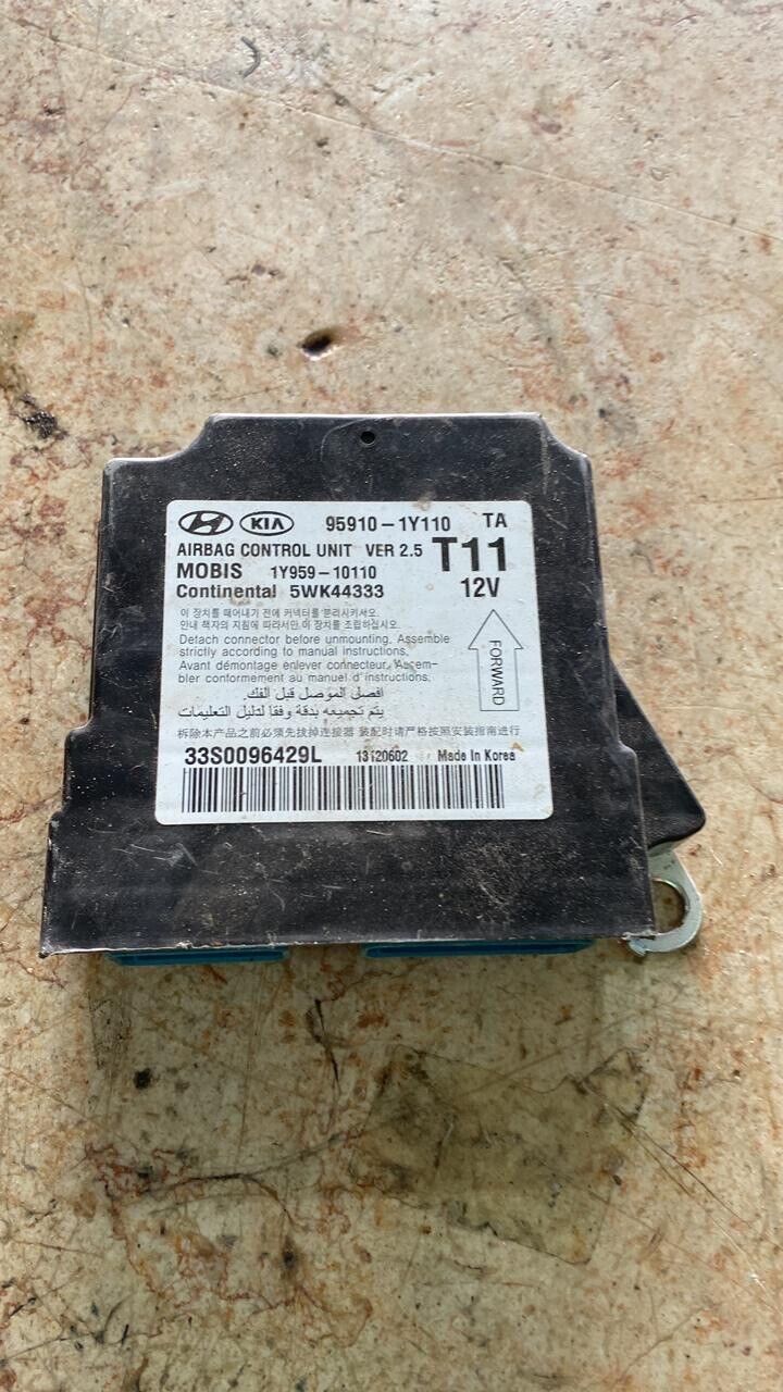 Kia Picanto bag control unit 959101y110 5WK44333 T5