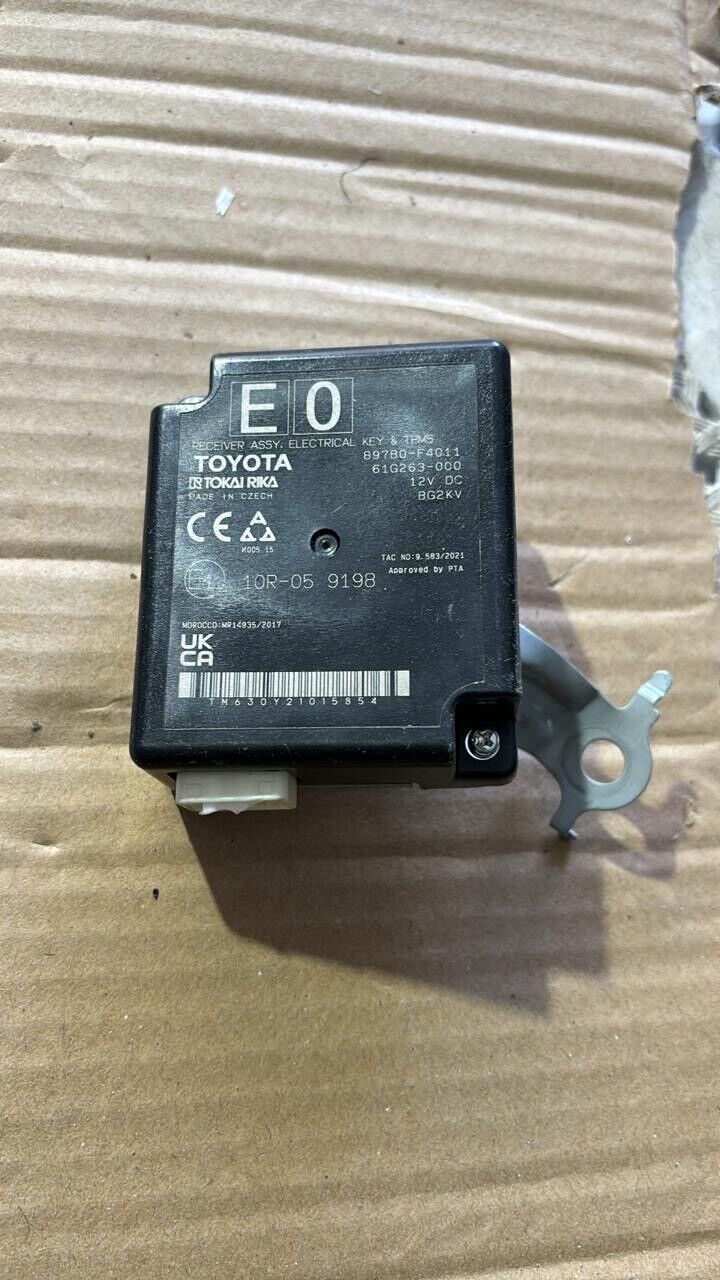 toyota CHR 2018 2022 OEM receiver assy key & tpms control unit 897B0F4011 E 0