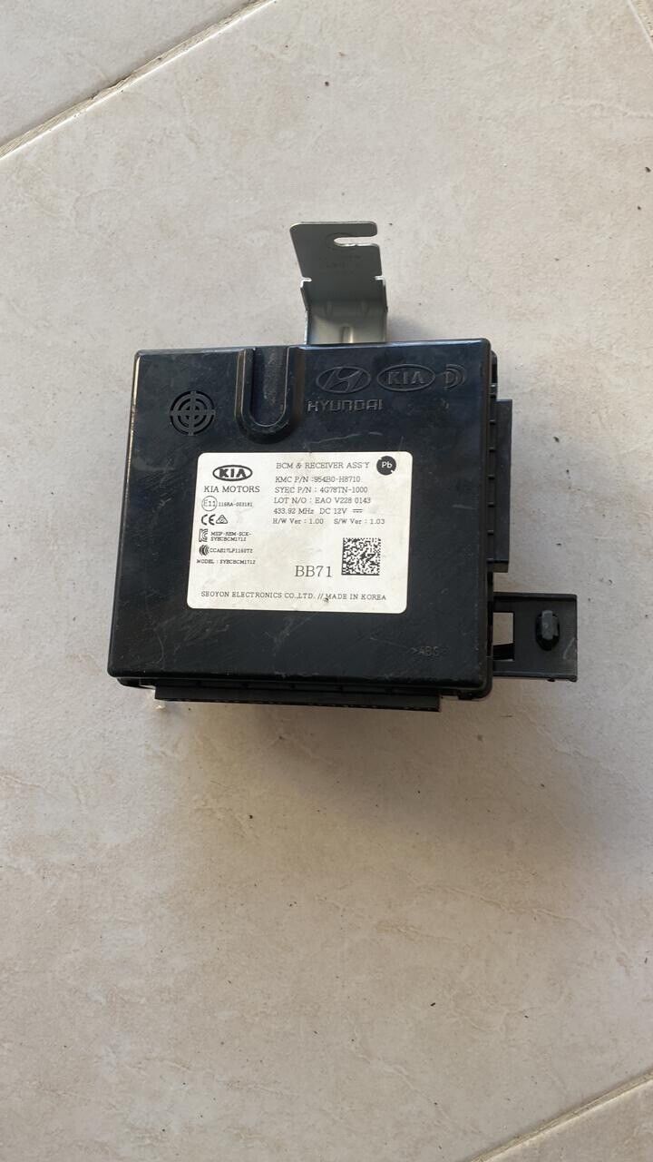 Kia stonic 2019 2022 OEM BCM Body control module 954B0-H8710 BB71