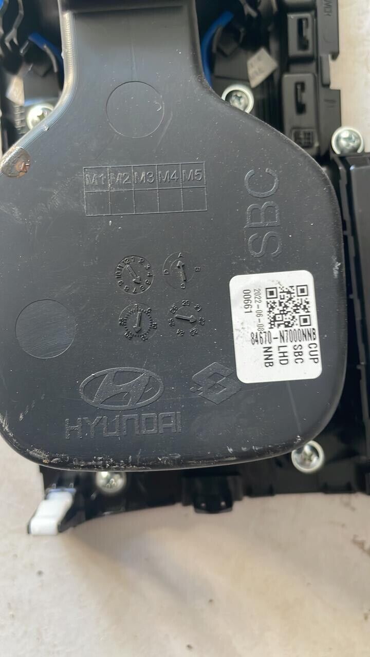 Hyundai Tucson 2022 2023 OEM shifter panel 93300N7250LS5