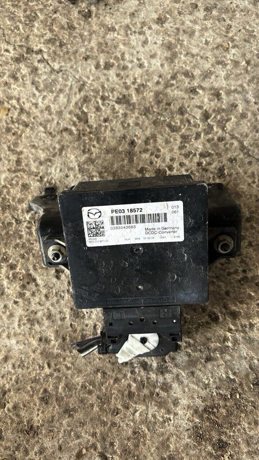 OEM MAZDA 3 BCM BM (MK3) 2016 DCDC CONVERTER MODULE PE03 18572 / PE0318572