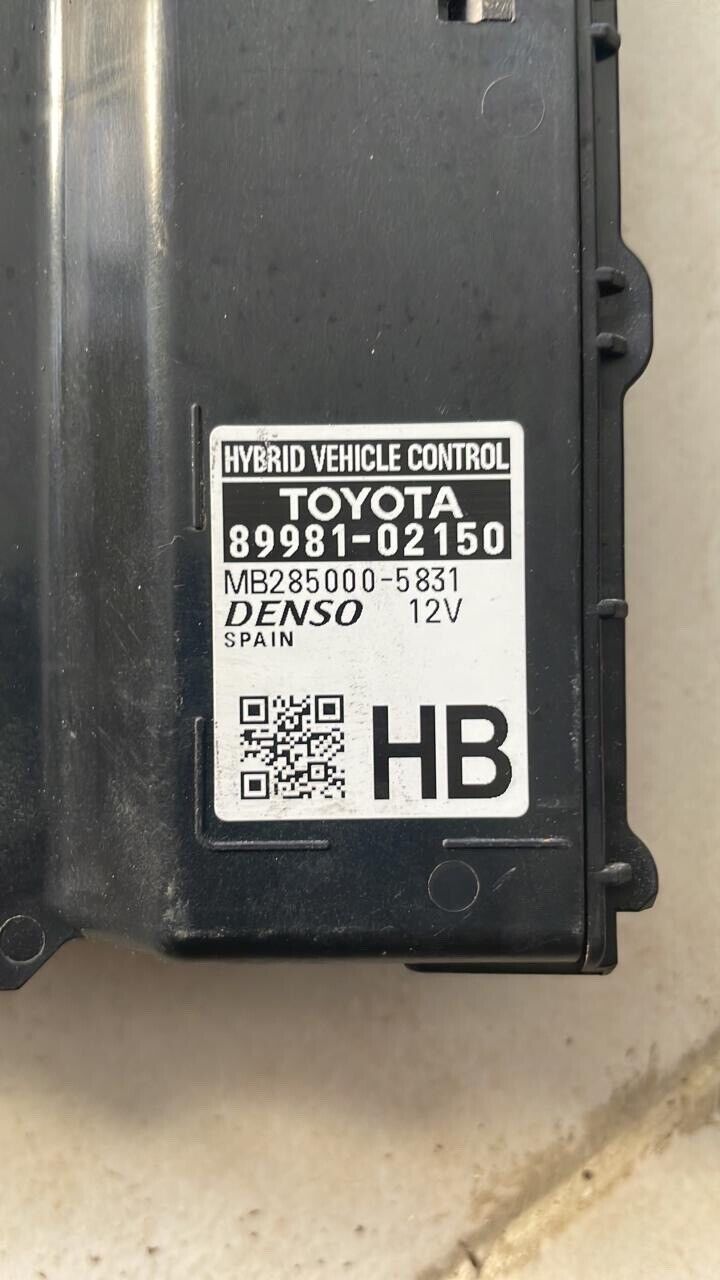 Toyota corolla 2019 2022 OEM ECU Hybrid engine control unit 8998102150 HB