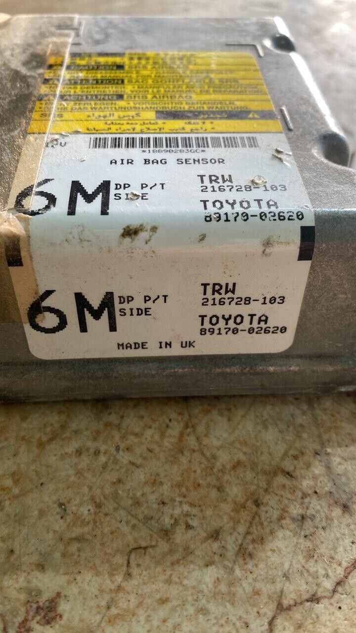 Toyota corolla bag control unit 8917002620 6M