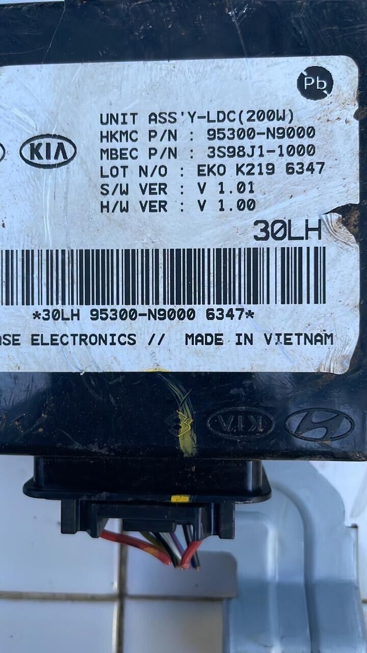 Hyundai Tucson 2021 2023 OEM LDC 200 W control assembly 95300N9000 