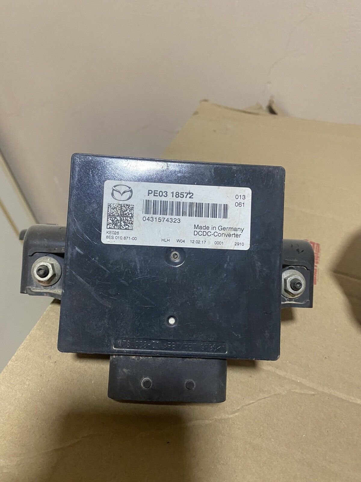 MAZDA 3 2014 2019 OEM BCM BM (MK3) DCDC CONVERTER MODULE PE0318572