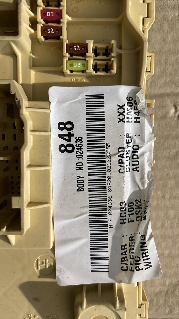 hyundai sonata Hybrid 2021 2022 fuse box 91950L5532