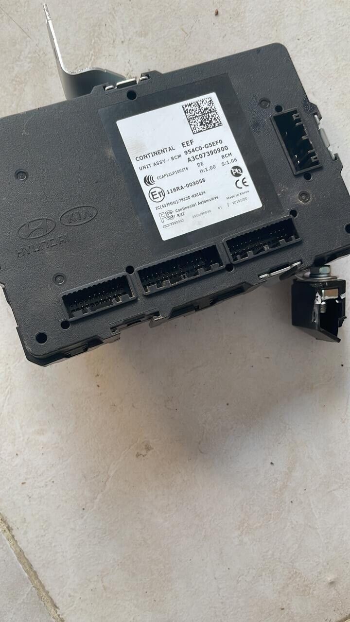 KIA NIRO 2019 2022 OEM BCM body control unit 954C0G5EF0 954B0G5550