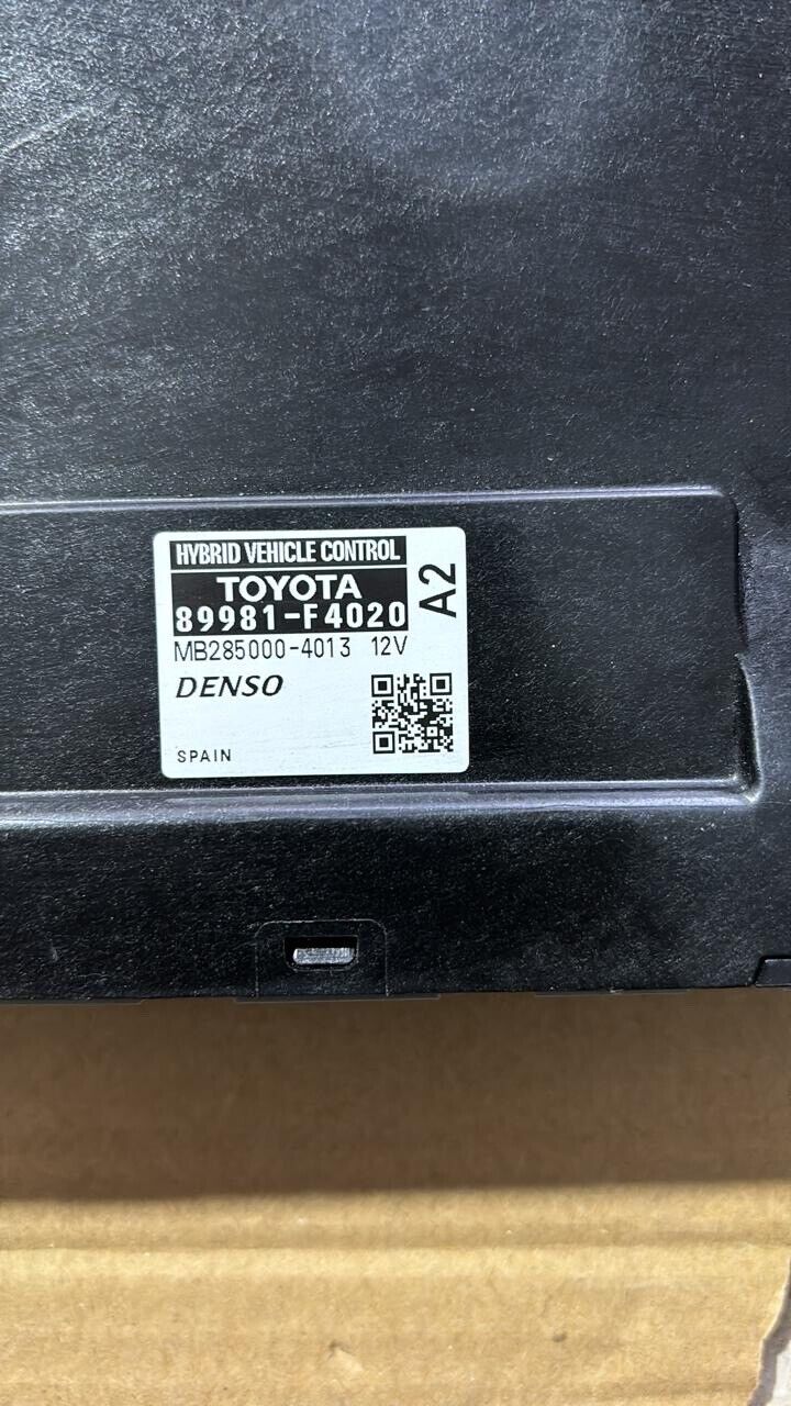 Toyota CHR 2017 2022 OEM ECU Hybrid engine control unit 89981F4020 A2